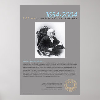 Affiche Rabbi Isaac Mayer Wise (1819-1900