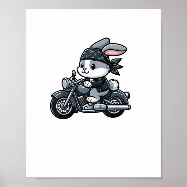 Affiche Rabbit Boba Tea Bubble Tea Kawaii Thème Cute Rabbi (Devant)