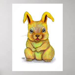 Affiche Rabbit d'eau