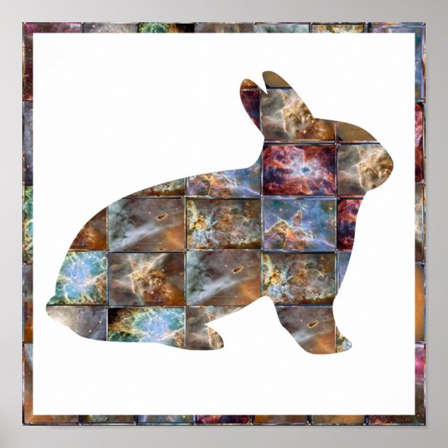 Affiche RABBIT : Design graphique (Devant)