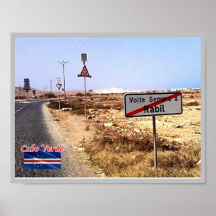 Affiche Rabil - Plaque toponymique -