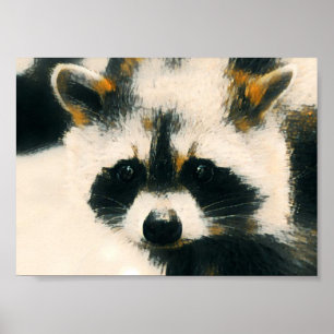 Affiche Raccoon