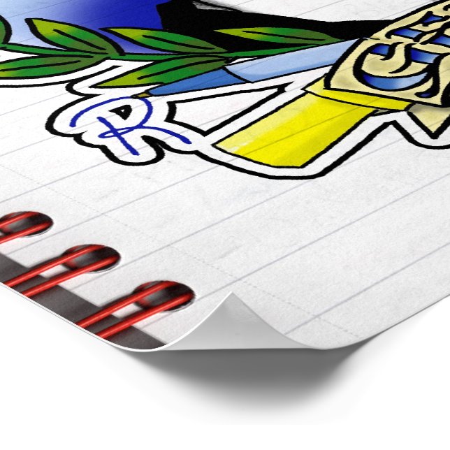 Affiche Rachel Maddow Geek Pride (Coin)