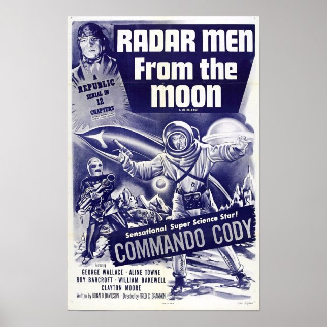 Affiche Radar Men from the Moon (Devant)