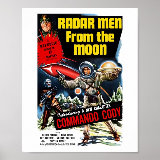 Affiche Radar Men from the Moon (1952) (Devant)