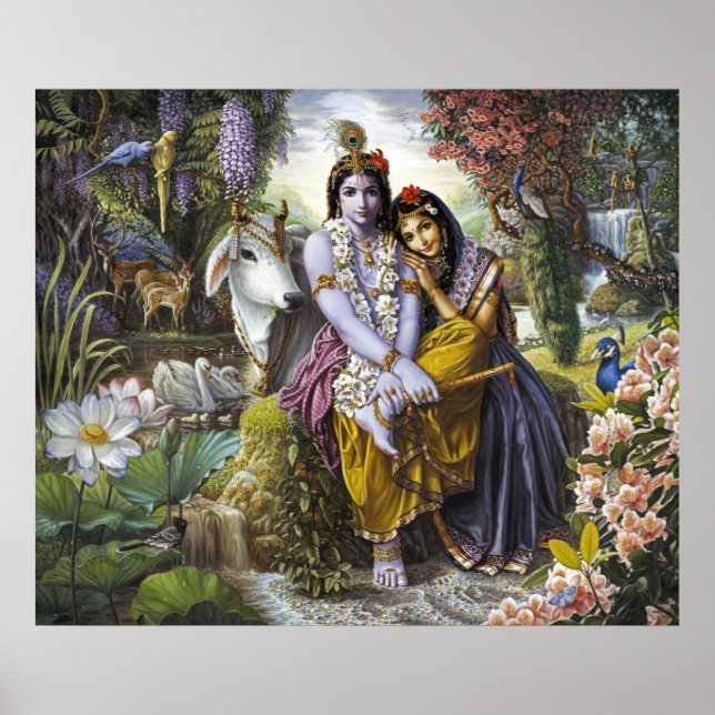 Affiche Radha & Krishna - Le Divin Couple All-Attractif (Devant)
