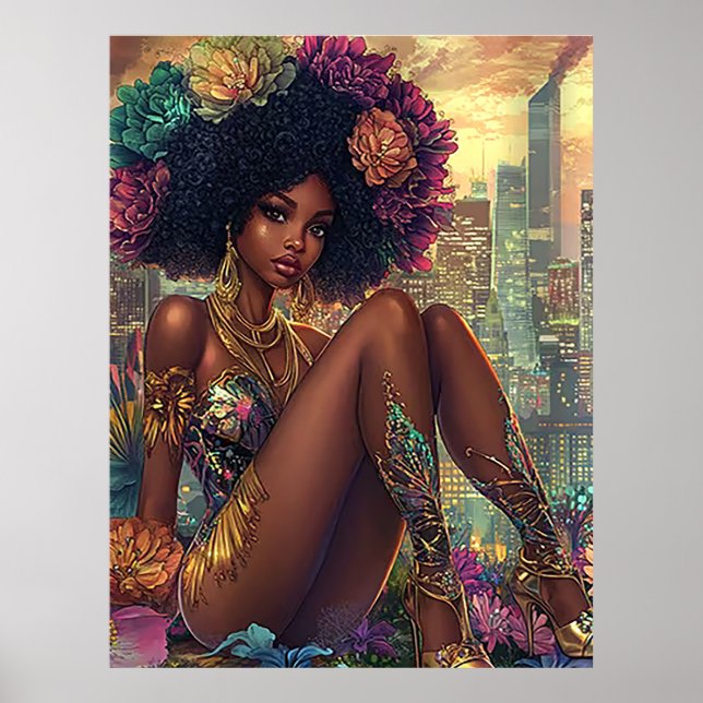 Affiche Radiant City Goddess (Devant)