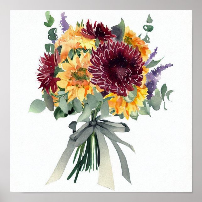 Affiche Radiant Fall, Attendants Bouquet (C) (Devant)