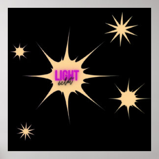 Affiche Radiant Light – Modern & Vibrant Style