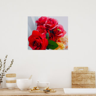 Affiche Radiant Rose 