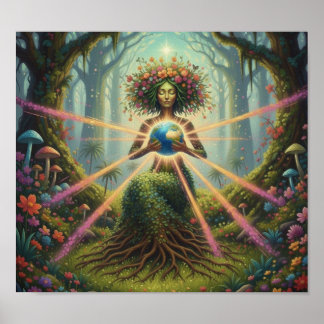 Affiche RadiantEarthGoddess