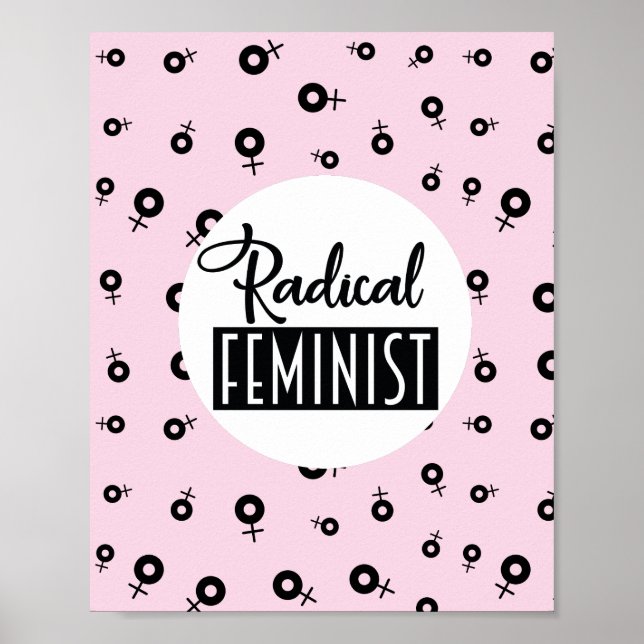 Affiche Radical féministe (Devant)