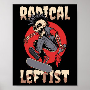 Affiche Radical Left Hander Club à gauche
