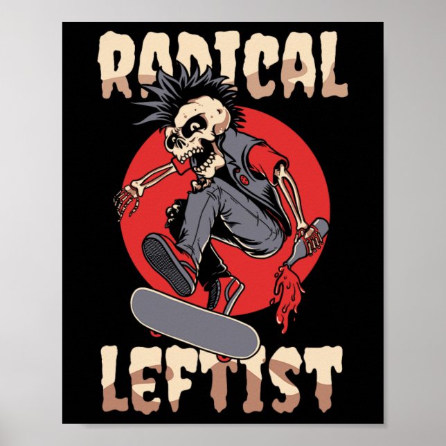 Affiche Radical Left Hander Club à gauche (Devant)