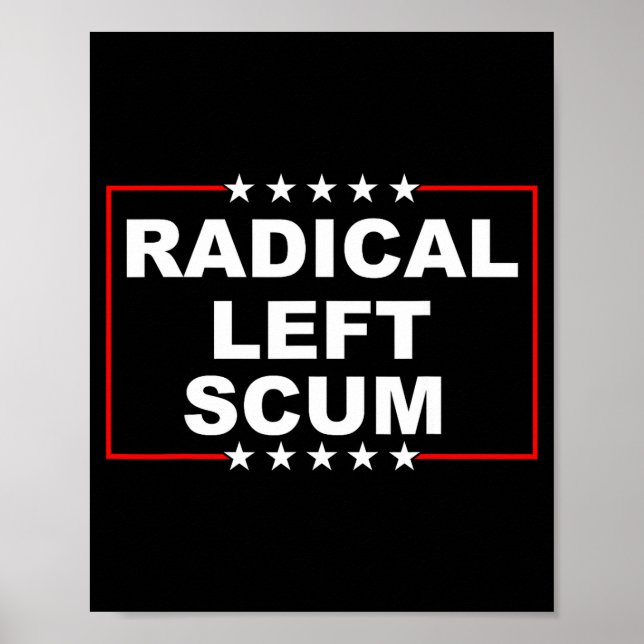 Affiche Radical Left S Shirt I Am Radical Left S Funny  (Devant)