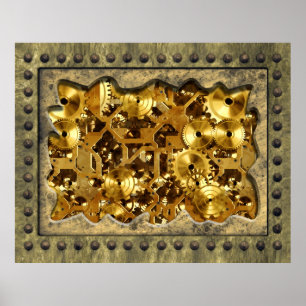 Affiche radicale de Steampunk 10