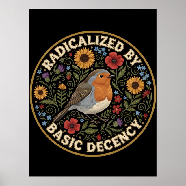 Affiche Radicalisés par la décence élémentaire Amoureux de (Devant)