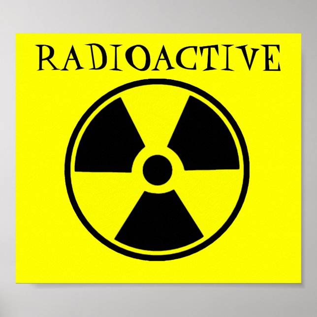 Affiche Radioactif (Devant)