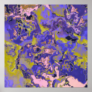 Affiche Radioactive Marble