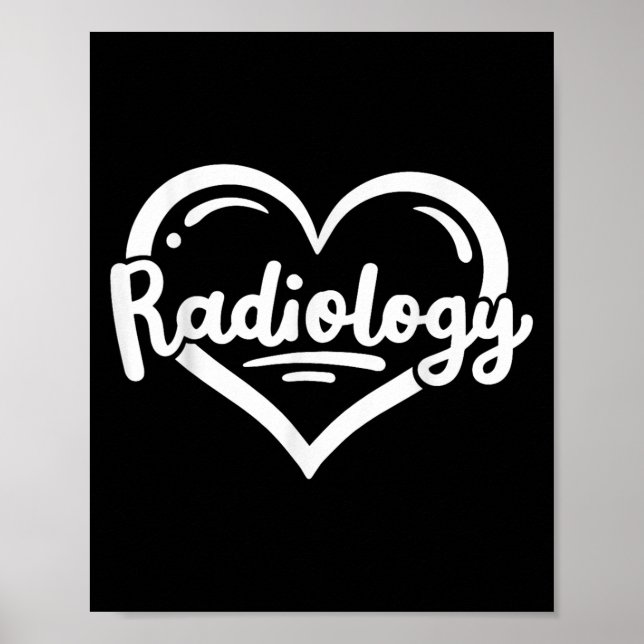 Affiche Radiology Tech Technician X-ray Tech X-ray Technol (Devant)