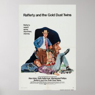 Affiche Rafferty et l'affiche du film Gold Dust Twins