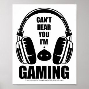 Affiche Ragnarok Poring Gamer Meme Tee – Je ne t'entends p