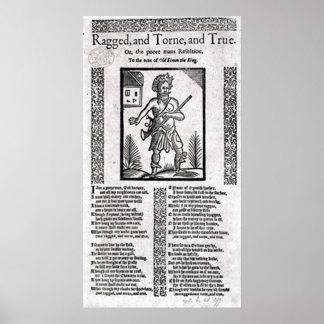 Affiche Ragué, ou la résolution du pauvre (Devant)