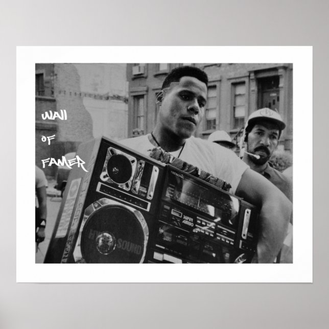 Affiche Raheem + sa radio 4eva (Devant)