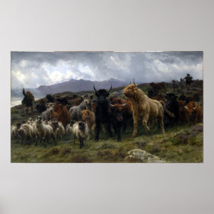 Affiche Raid de Rosa Bonheur Highland