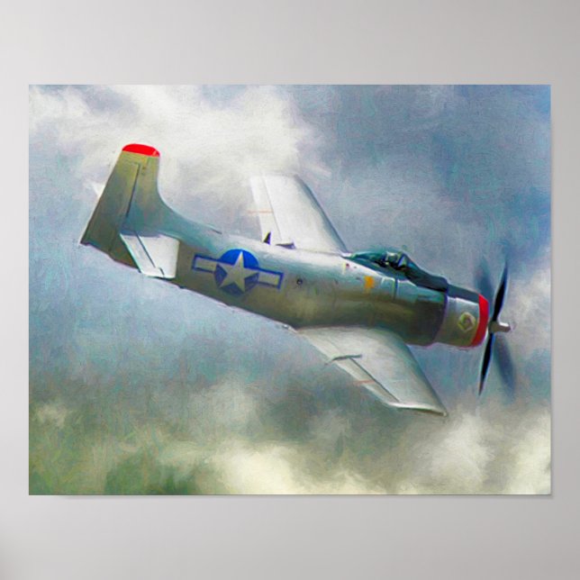 Affiche RAIDERS DE LA FORCE AÉRIENNE DE 2ème guerre mondia (Devant)