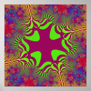 Affiche Rainbow Berry Cross
