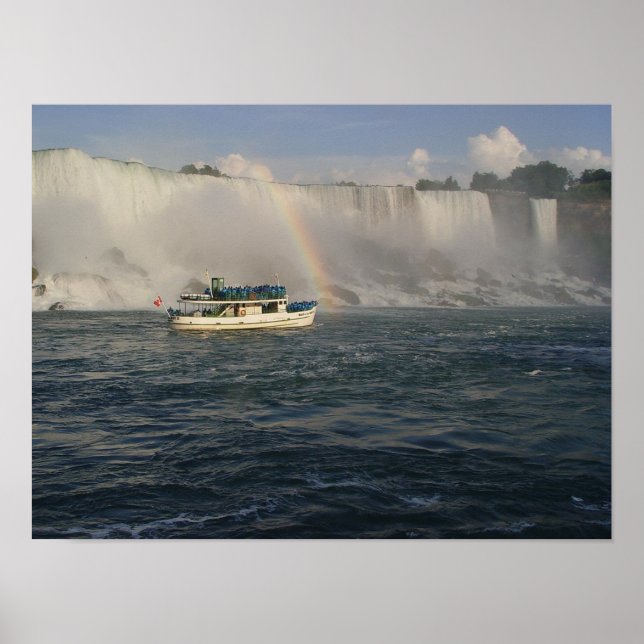 Affiche Rainbow Boat Ride American Falls (Devant)