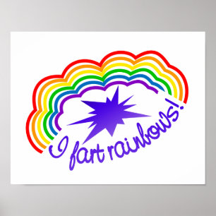 Affiche Rainbow Farts
