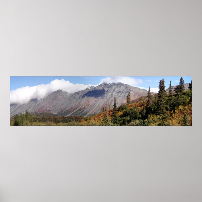 Affiche Rainbow Ridge, Alaska (Devant)
