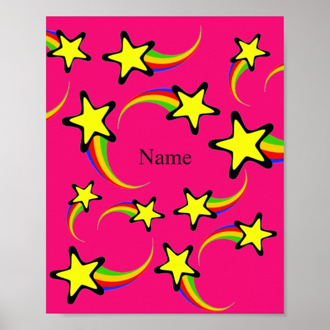 Affiche Rainbow Shooting Stars Thunder_Cove (Devant)