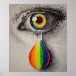Affiche Rainbow tears