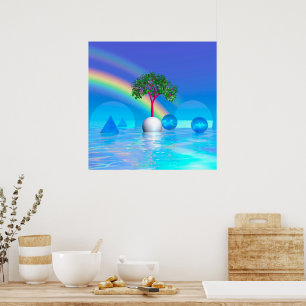 Affiche Rainbow Tree