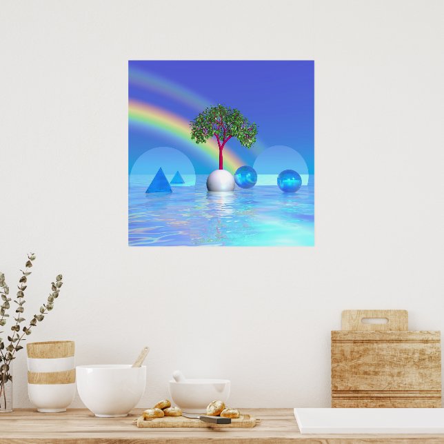 Affiche Rainbow Tree (Cuisine)