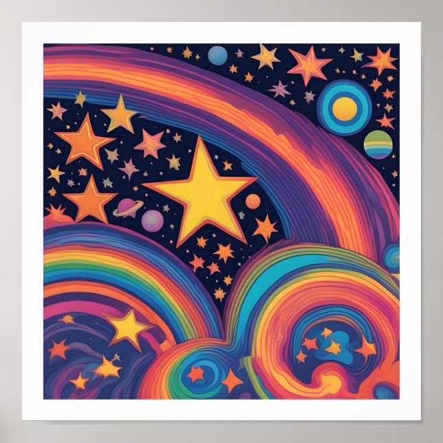 Affiche Rainbow Universe (Devant)