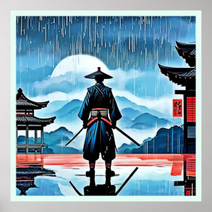 Affiche Rainy Samurai : Veillée silencieuse