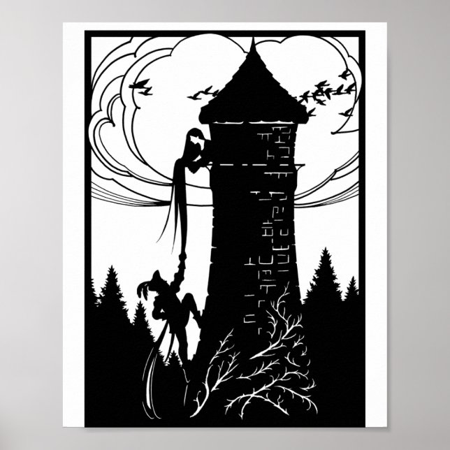 Affiche Raiponce (Devant)