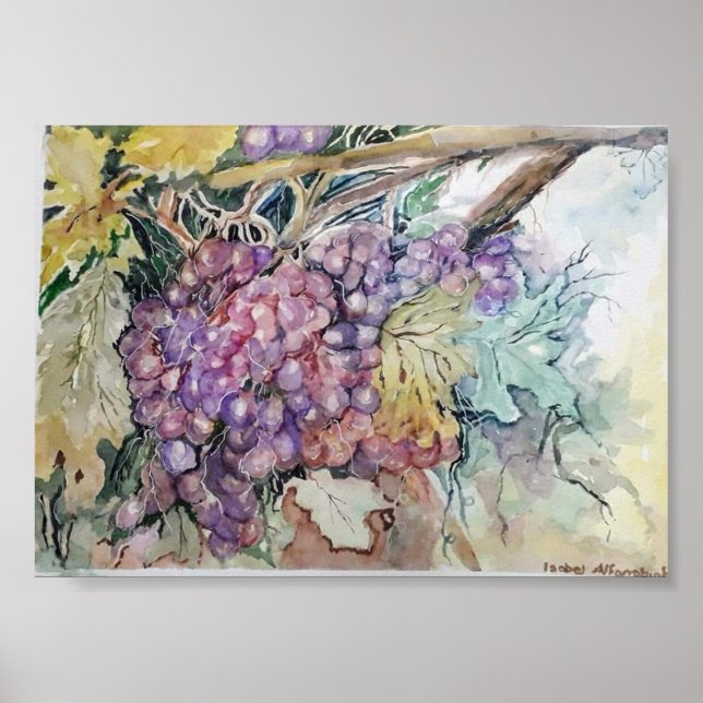 Affiche Raisins (Devant)