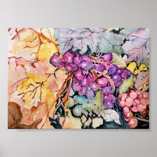 Affiche Raisins I (Devant)