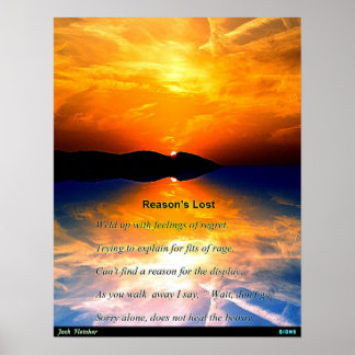 Affiche Raison perdue