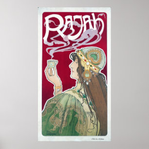 Affiche Rajah Tea