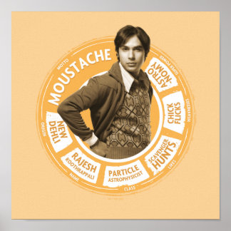 Affiche Rajesh Info Graphic