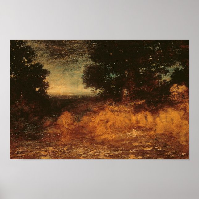 Affiche Ralph Albert Blakelock - Danse fantôme (Devant)