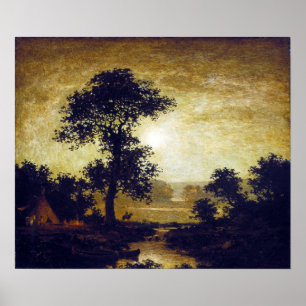 Affiche Ralph Albert Blakelock Moonlight