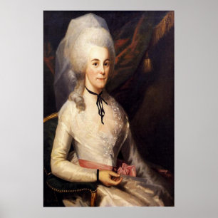 Affiche Ralph Earl / Elizabeth Schuyler Hamilton /