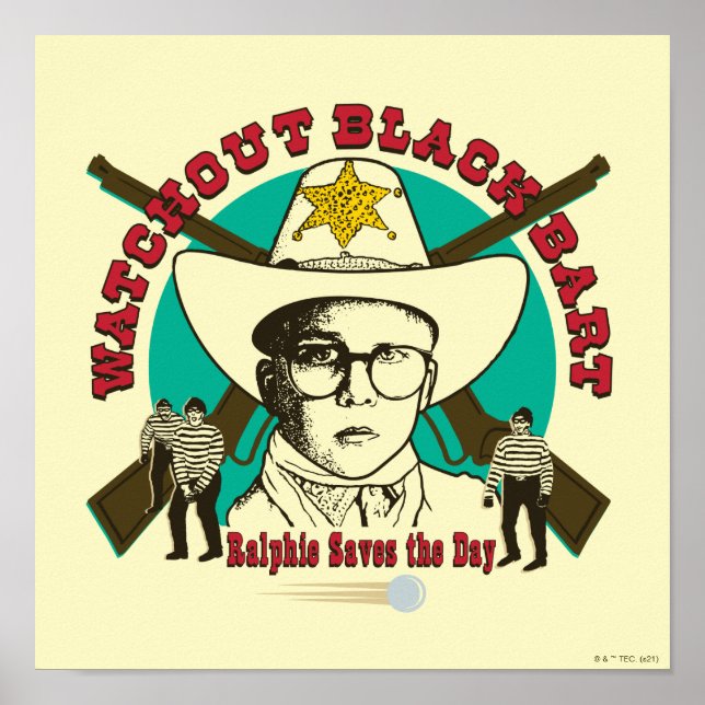 Affiche Ralphie enregistre le jour (Devant)